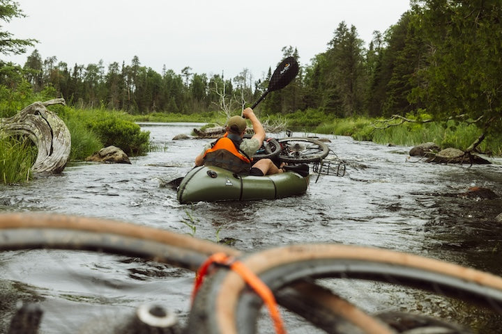 Bikerafting from Ely to Grand Marais, Minnesota
