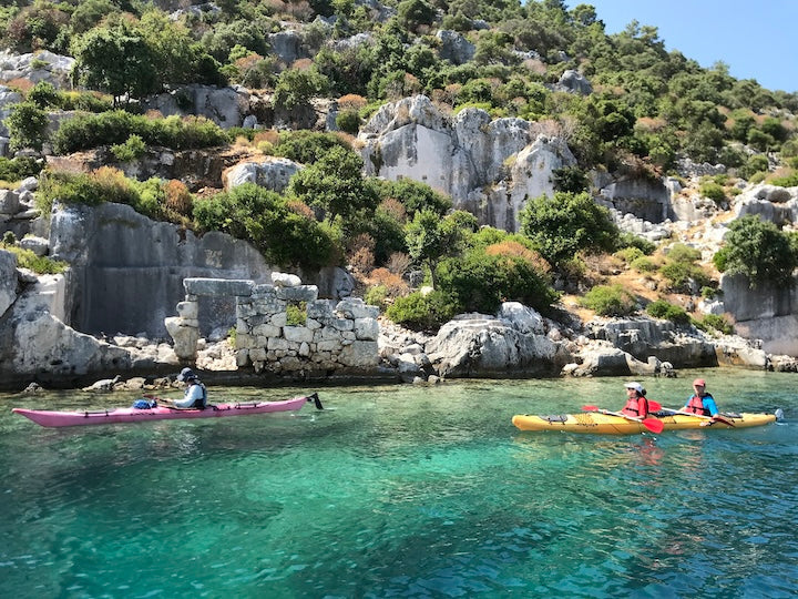 Sea Kayaking in Turkey Merges History & Natural Beauty