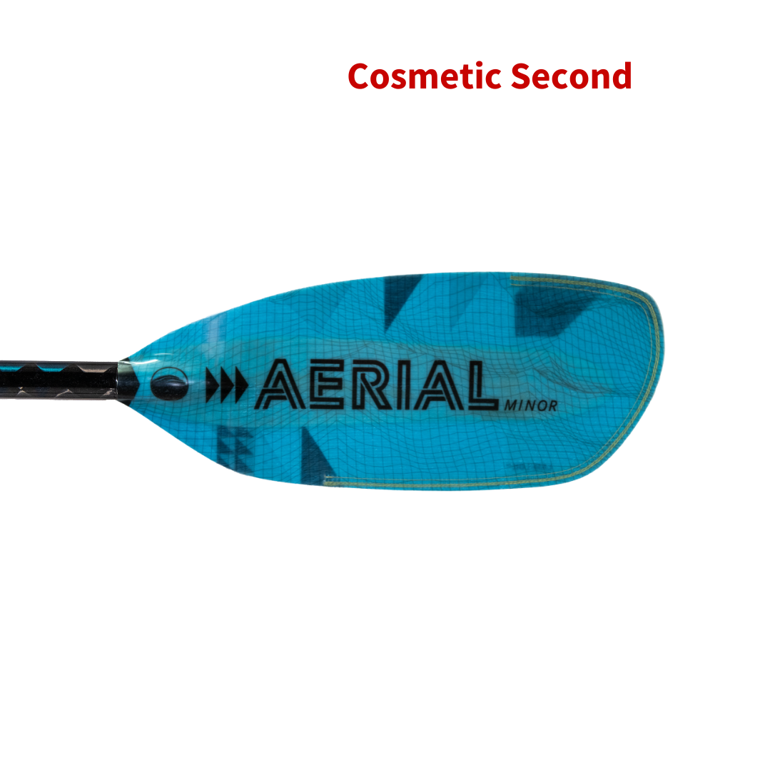 Aerial Minor Fiberglass 1-Piece Straight Shaft Kayak Paddle (Cosmetic Seconds)