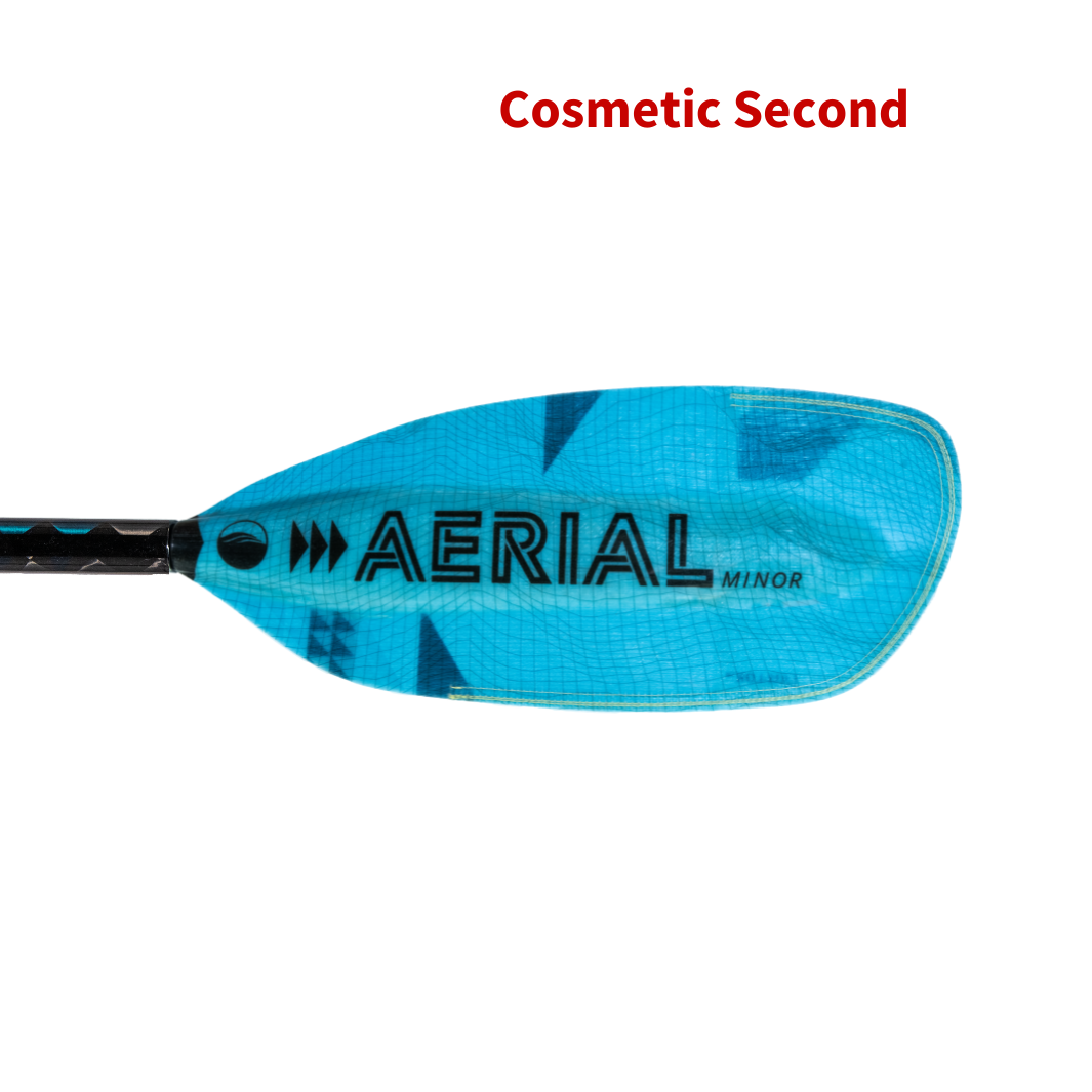 Aerial Minor Fiberglass 1-Piece Straight Shaft Kayak Paddle (Cosmetic Seconds)