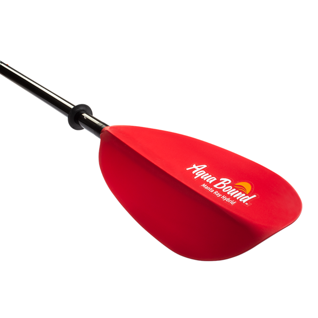 manta ray hybrid 4-piece versa-lok sunset red blade angled#color_sunset-red