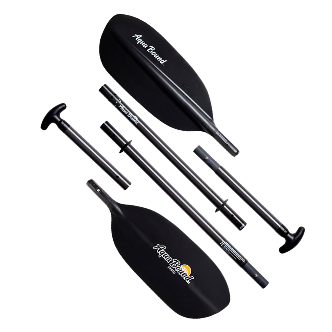 shred apart kayak and canoe paddle breakdown