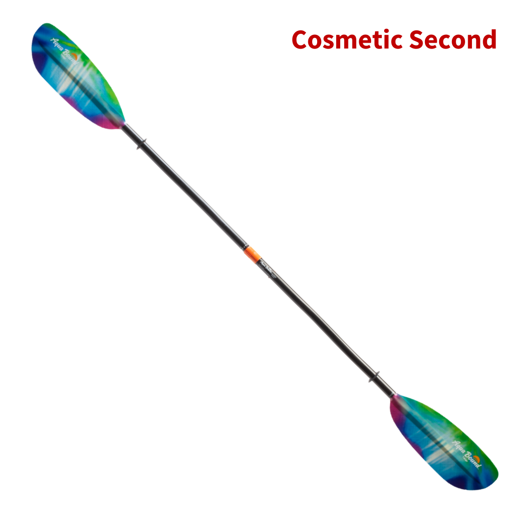 tango fiberglass 2-piece posi-lok kayak paddle northern lights full#color_northern-lights