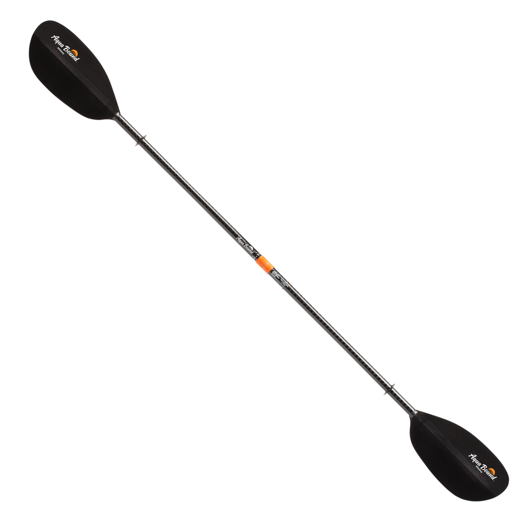 whiskey carbon 2-piece posi-lok kayak paddle full