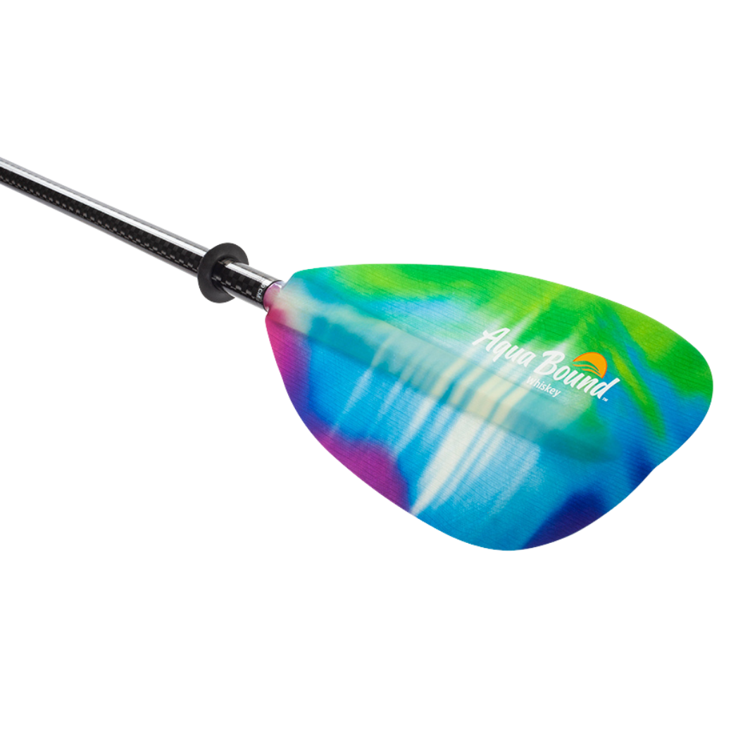 Whiskey Fiberglass 2-piece Northern Lights Blade Angled#color_northern-lights