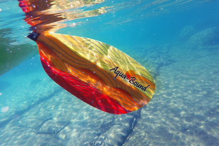 Aqua Bound’s Bent Shaft Whiskey & Tango Kayak Paddles