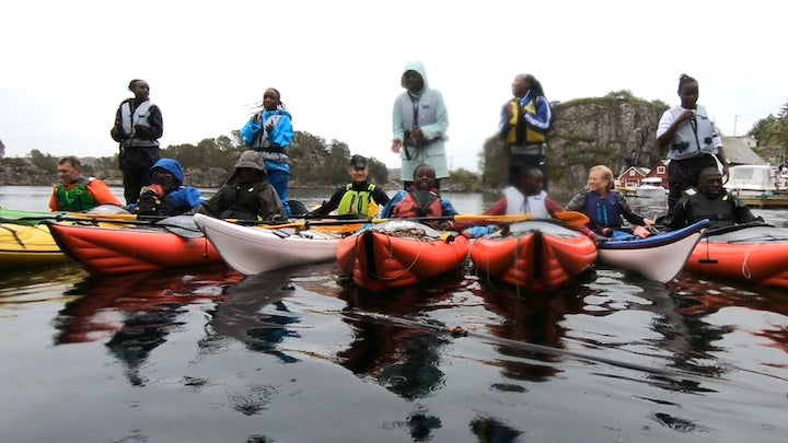 Nairobi meets Norway…Kayaking