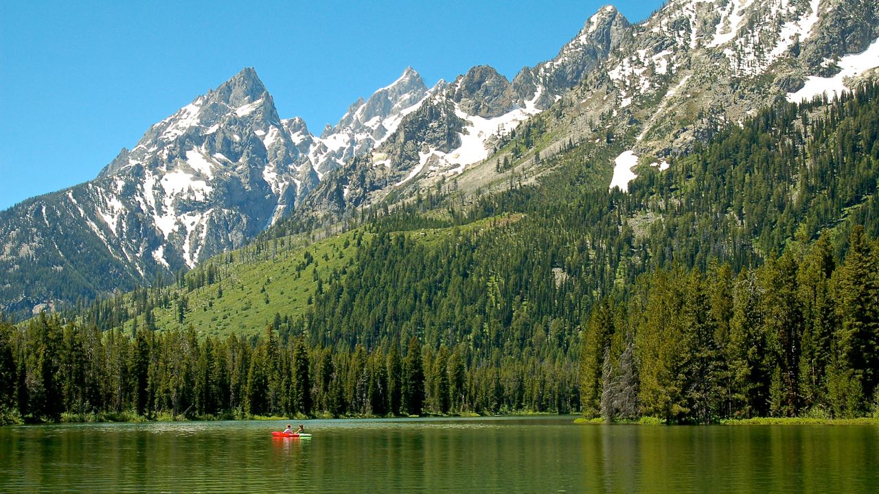 Paddling in Grand Teton National Park