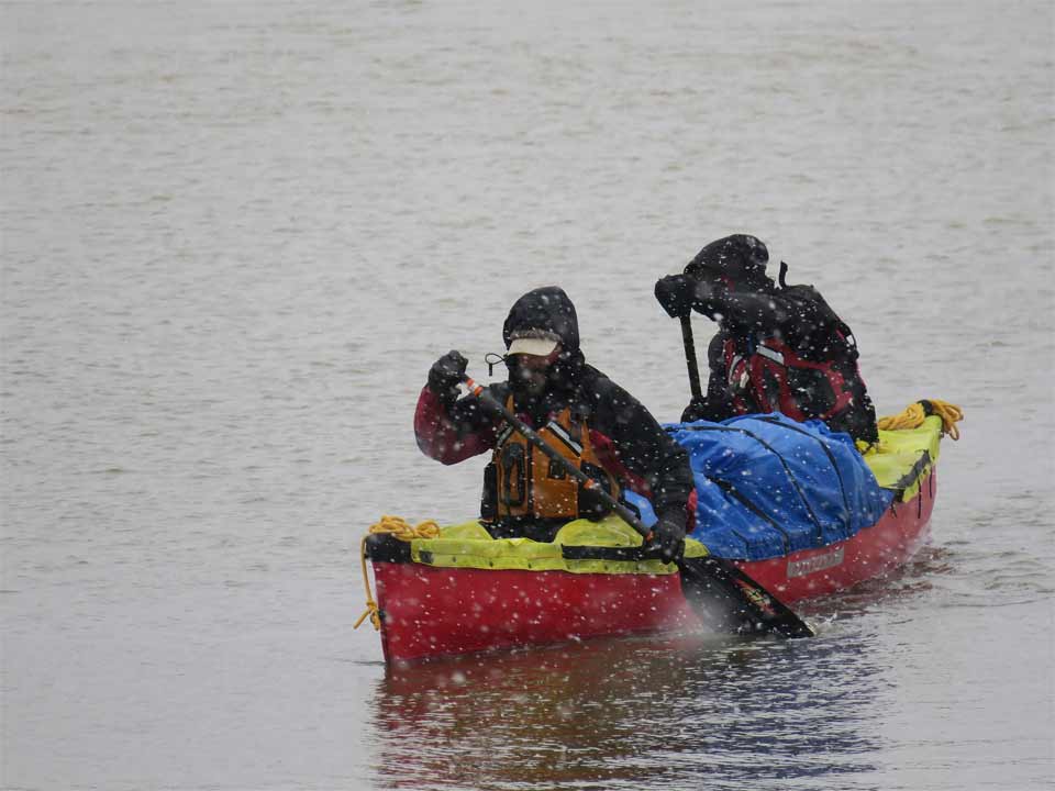 Wilderness Canoeing Above the Arctic Circle