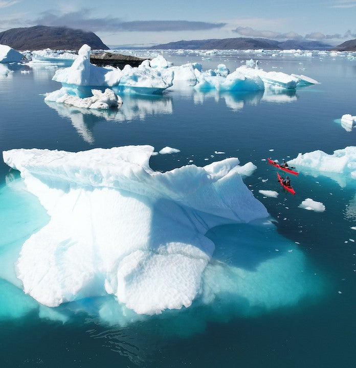 Aqua Bound Goes Kayaking in Greenland