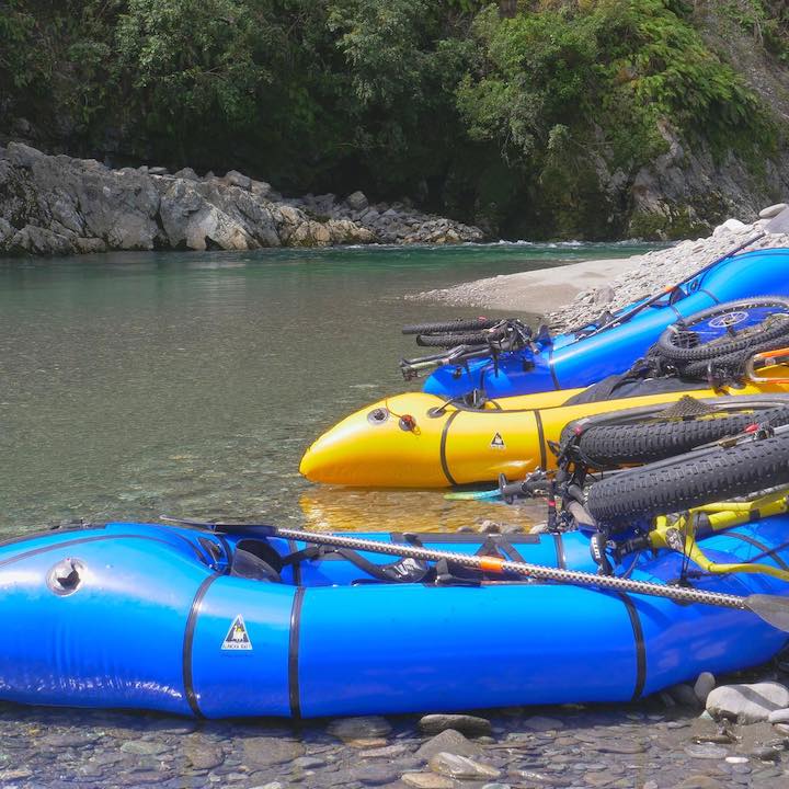 Bikerafting New Zealand’s Mikonui River