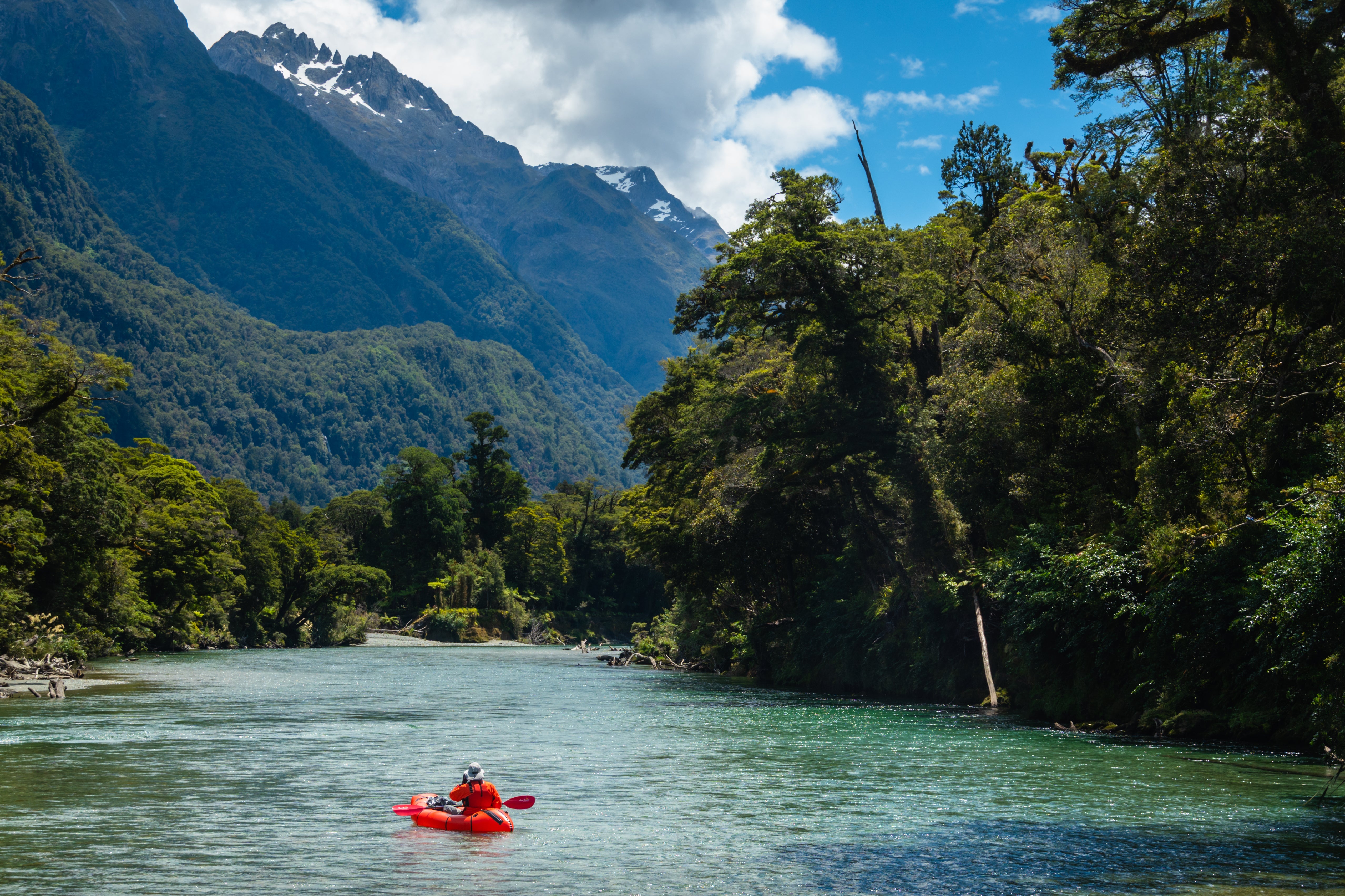 New Zealand Packrafting: Hollyford-Pyke Loop
