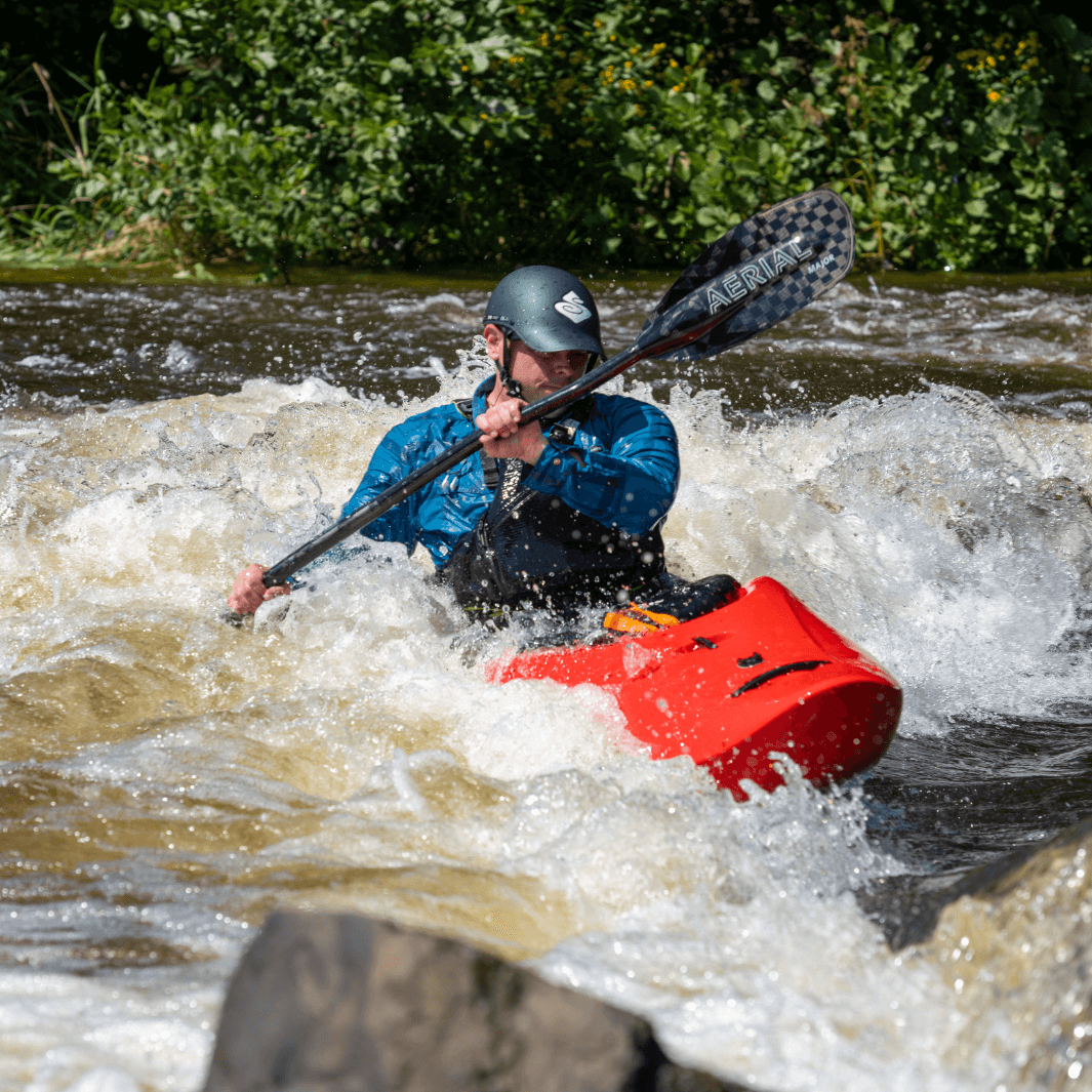 Aerial Major Carbon 1-Piece Crank Shaft Kayak Paddle