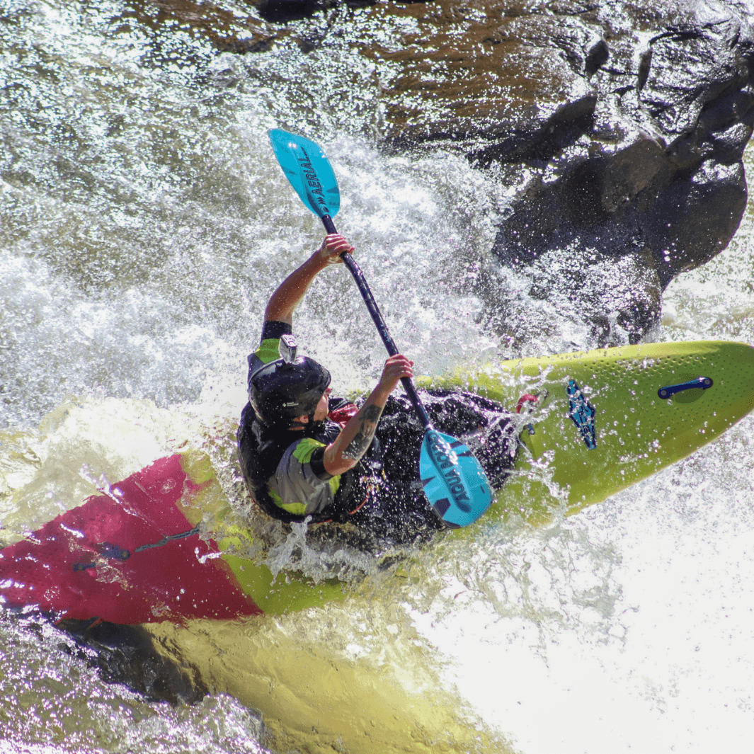 Aerial Major Fiberglass 1-Piece Crank Shaft Kayak Paddle