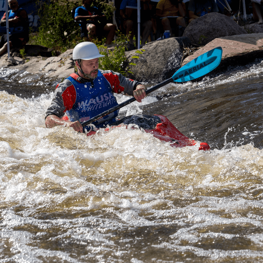 Aerial Major Fiberglass 1-Piece Straight Shaft Kayak Paddle