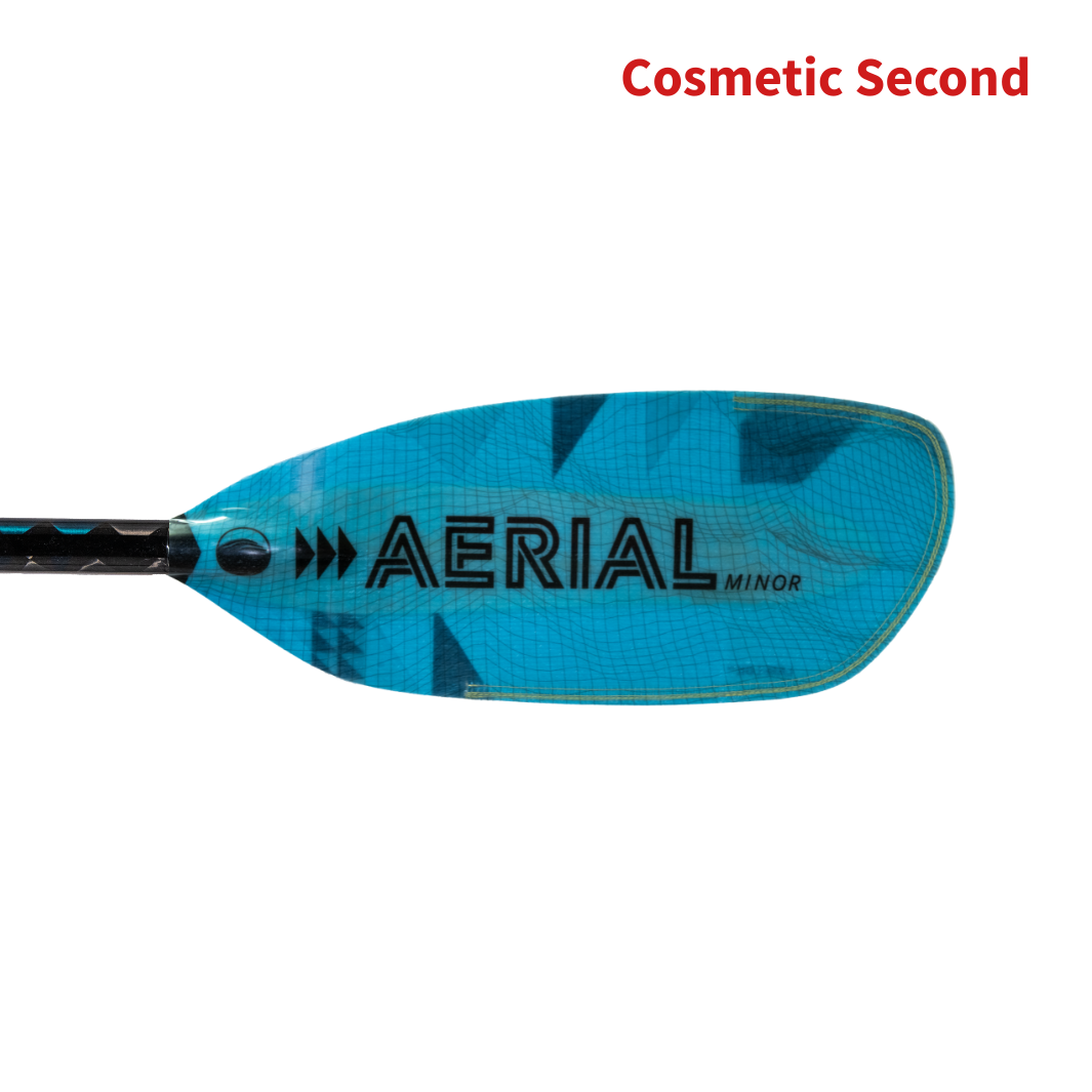 Aerial Minor Fiberglass 2-Piece Versa-Lok Straight Shaft Kayak Paddle (Cosmetic Second)