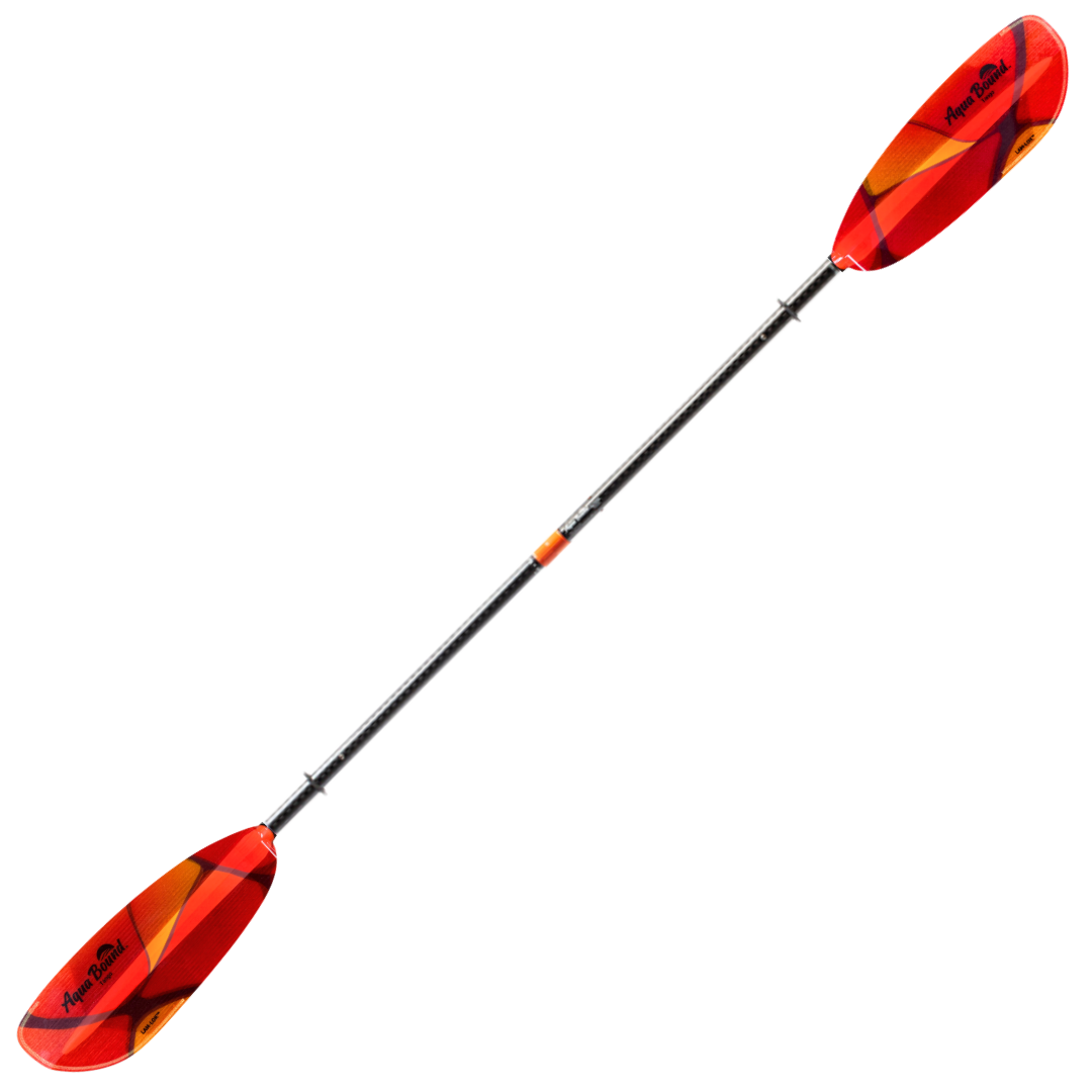 Whiskey Fiberglass 4-Piece Straight Shaft Kayak Paddle