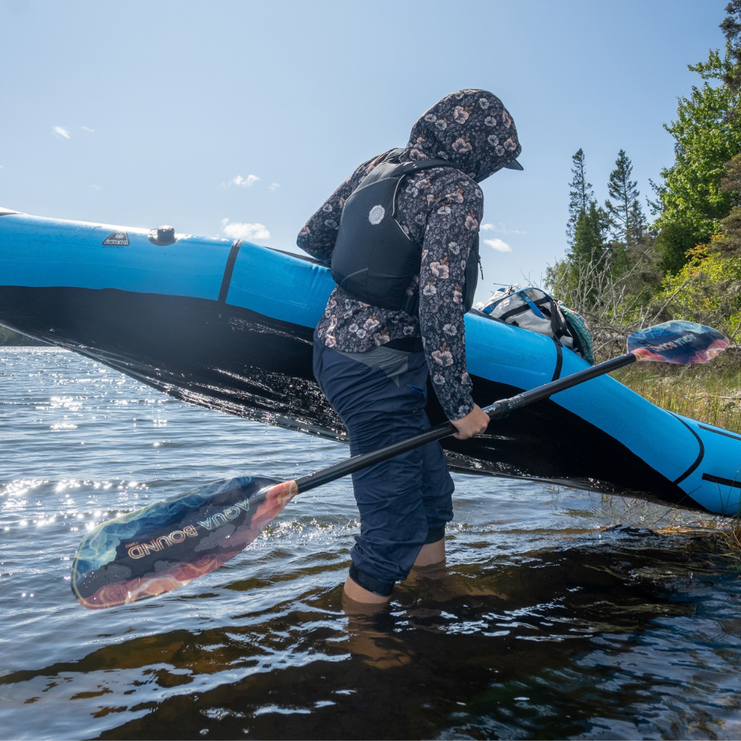 Torq 4-Piece Versa-Lok Straight Shaft Kayak Paddle