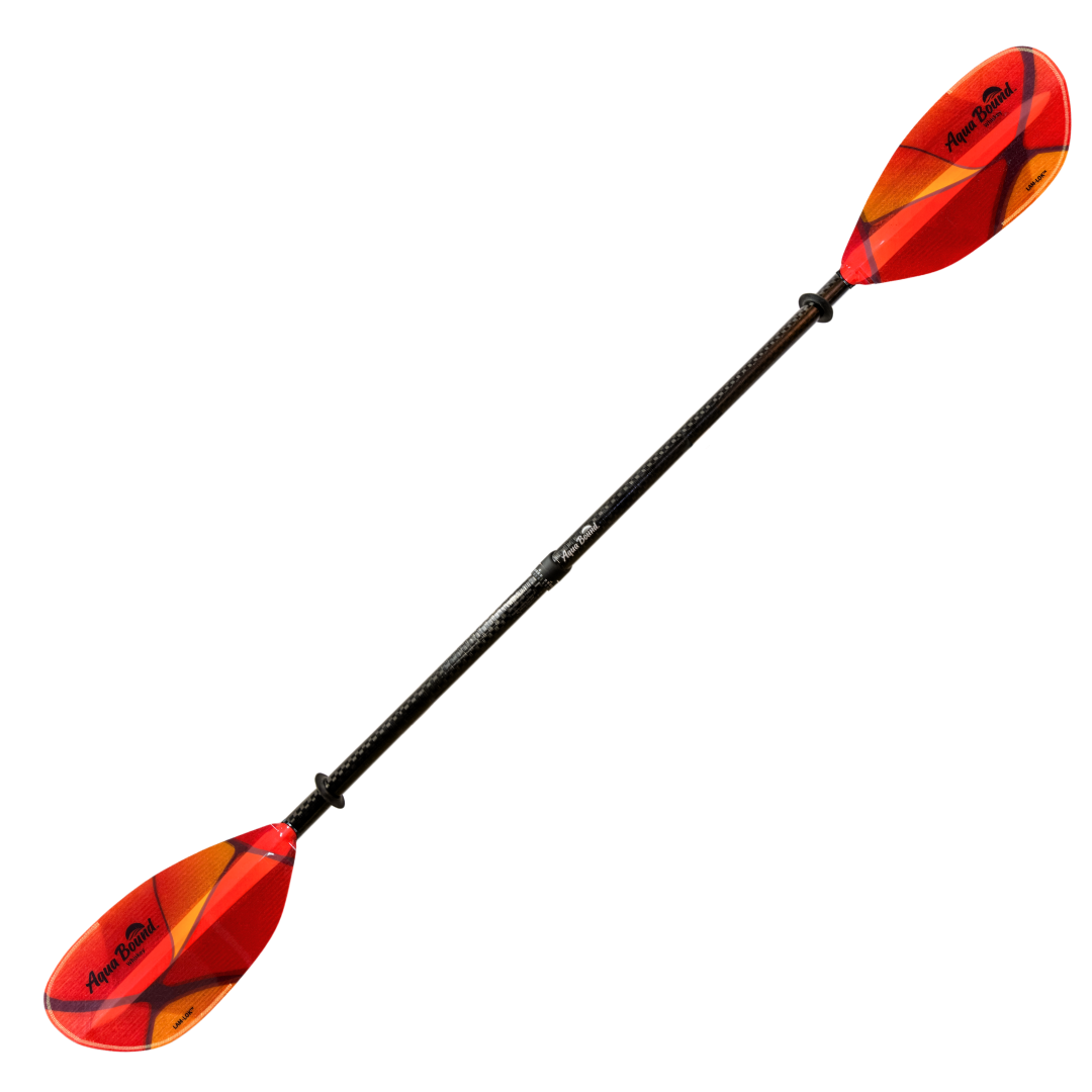 Whiskey Fiberglass 2-Piece Versa-Lok Straight Shaft Kayak Paddle