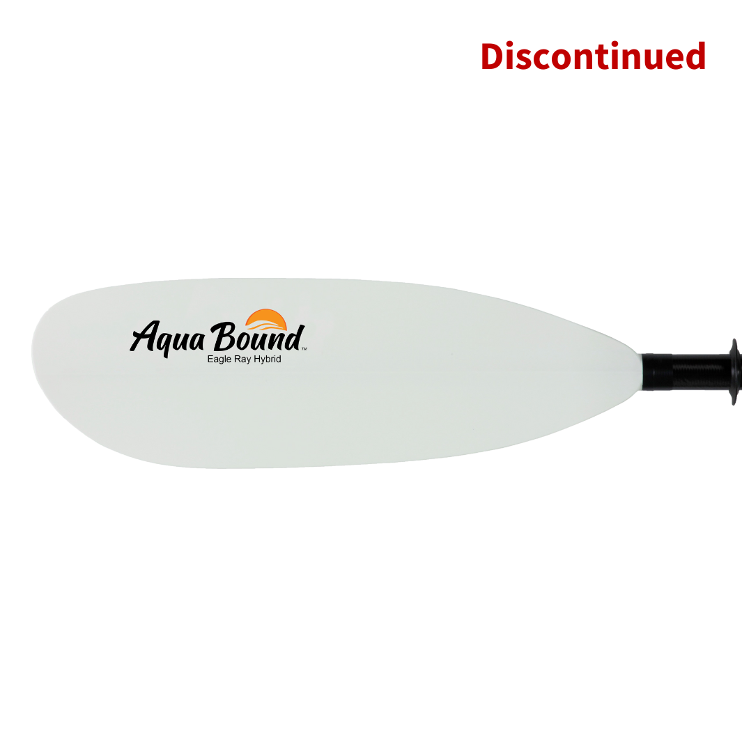 eagle ray hybrid white 2-piece posi-lok left blade