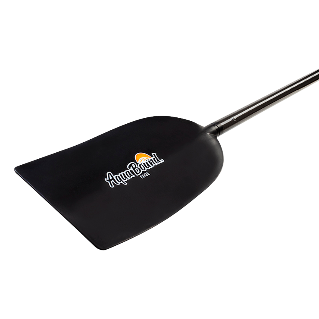 edge 3-piece canoe paddle blade angled