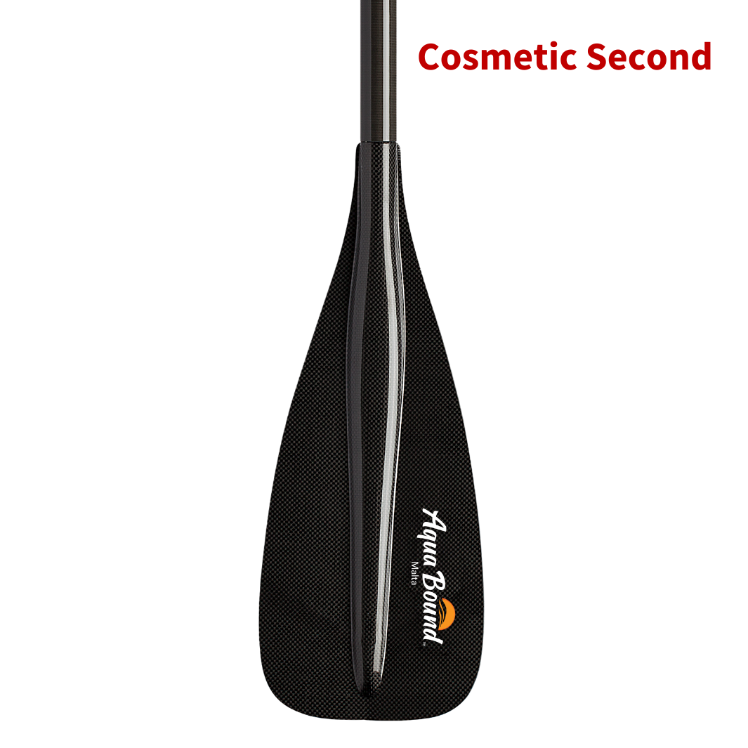 Malta carbon 1-piece SUP paddle front blade