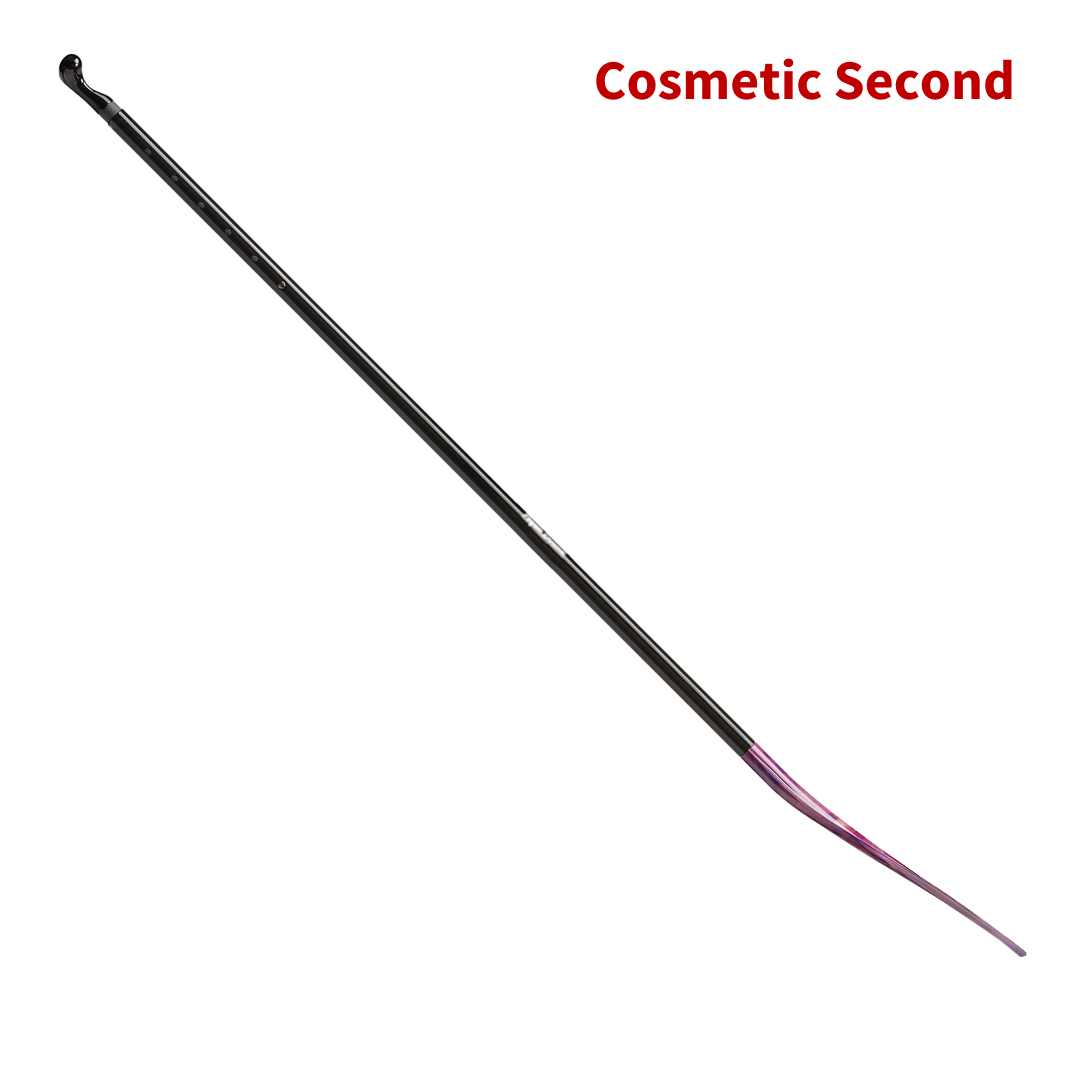 Malta fiberglass 2-piece berry SUP paddle full profile#color_berry