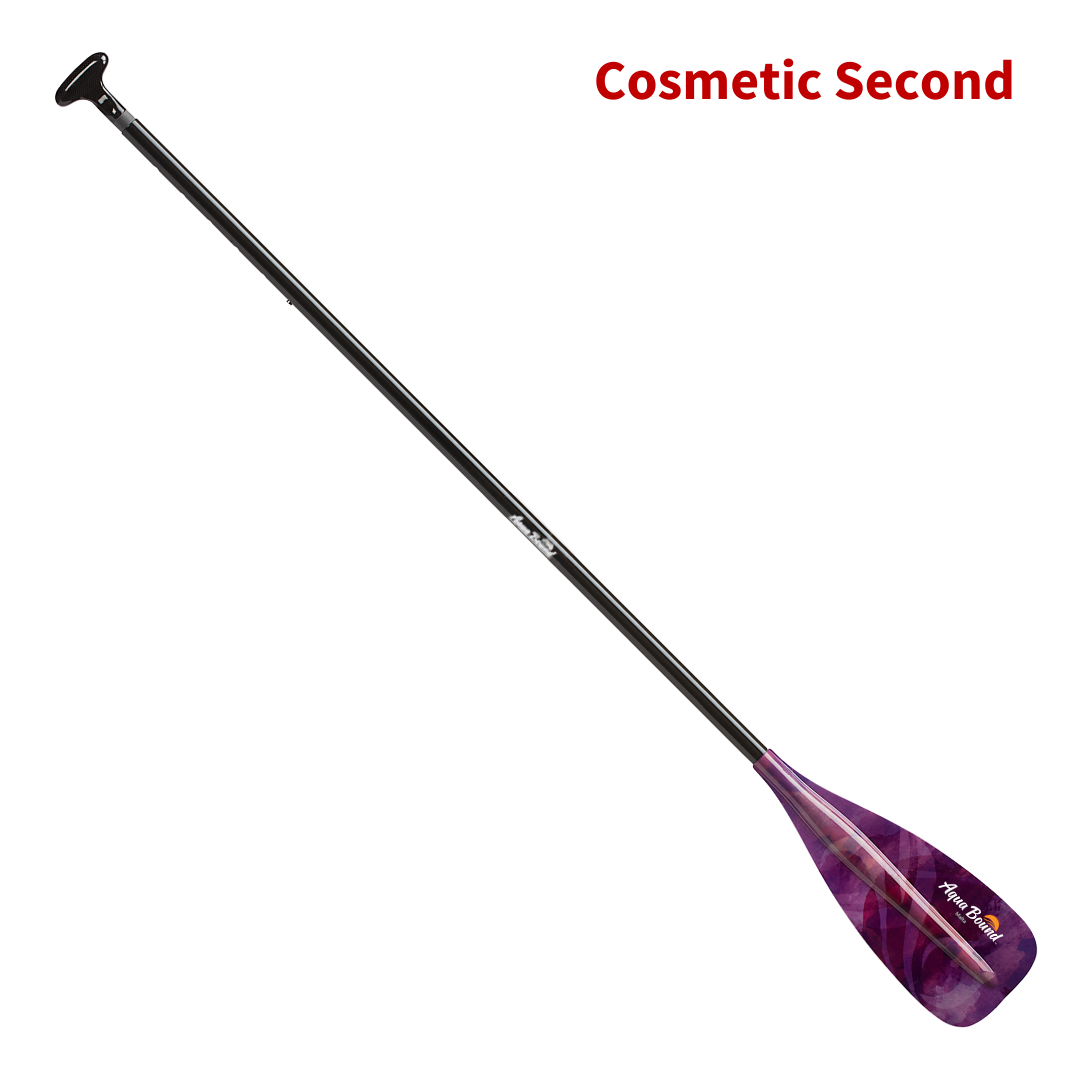 Malta fiberglass 2-piece berry SUP paddle full#color_berry