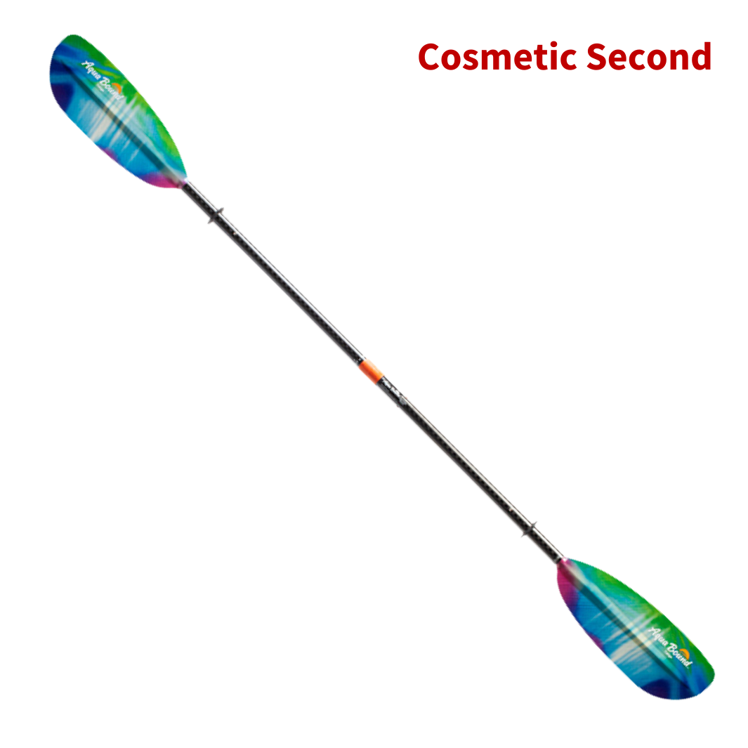 tango fiberglass 4-piece posi-lok kayak paddle northern lights full#color_northern-lights