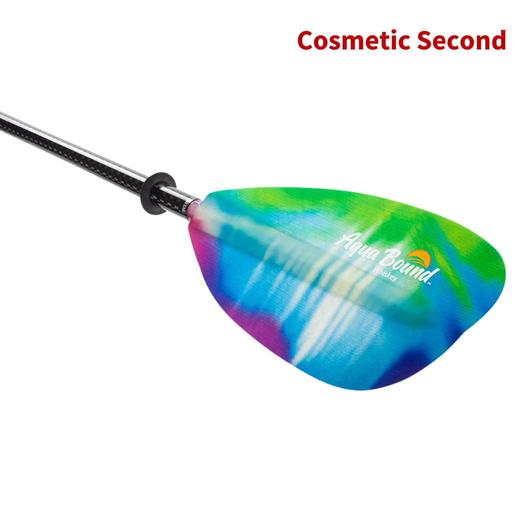 Whiskey Fiberglass 2-piece Northern Lights Blade Angled#color_northern-lights