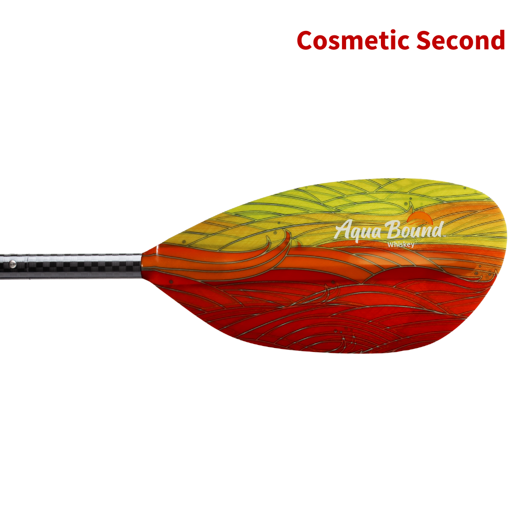 Whiskey Fiberglass 4-piece Fuego Blade#color_fuego